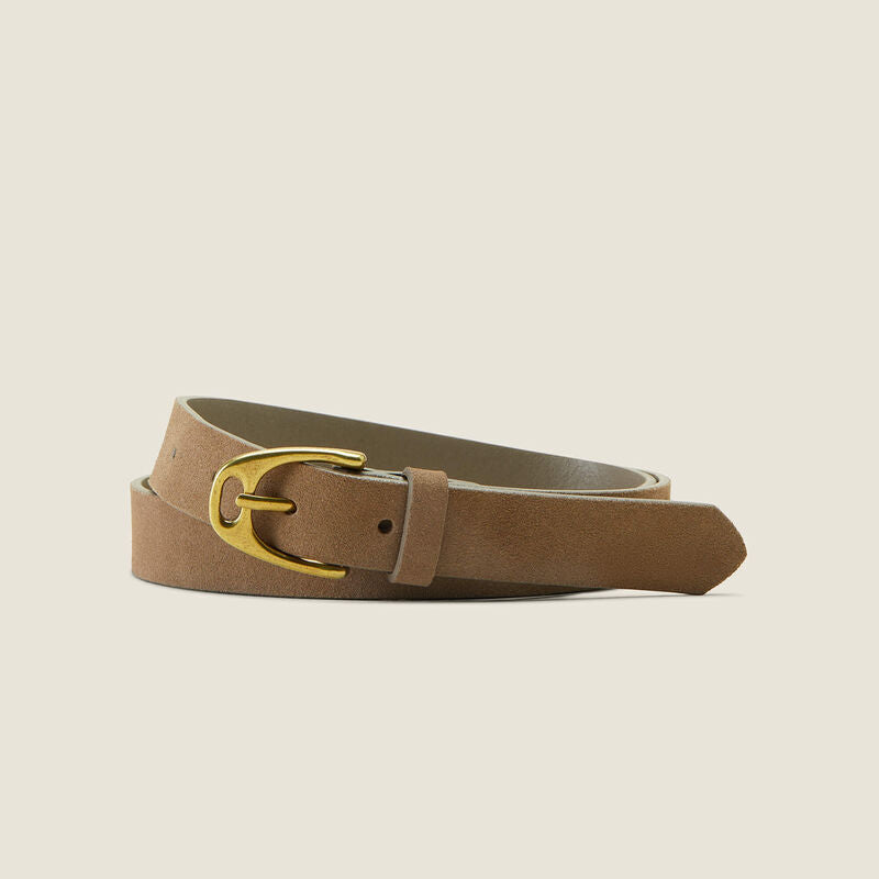 Boomerang Equestrian - Ariat Ladies Hunter Belt Tan Suede