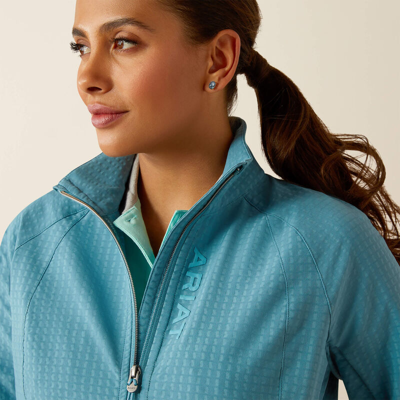 Boomerang Equestrian - Ariat Ladies Versa Jacket Storm Blue