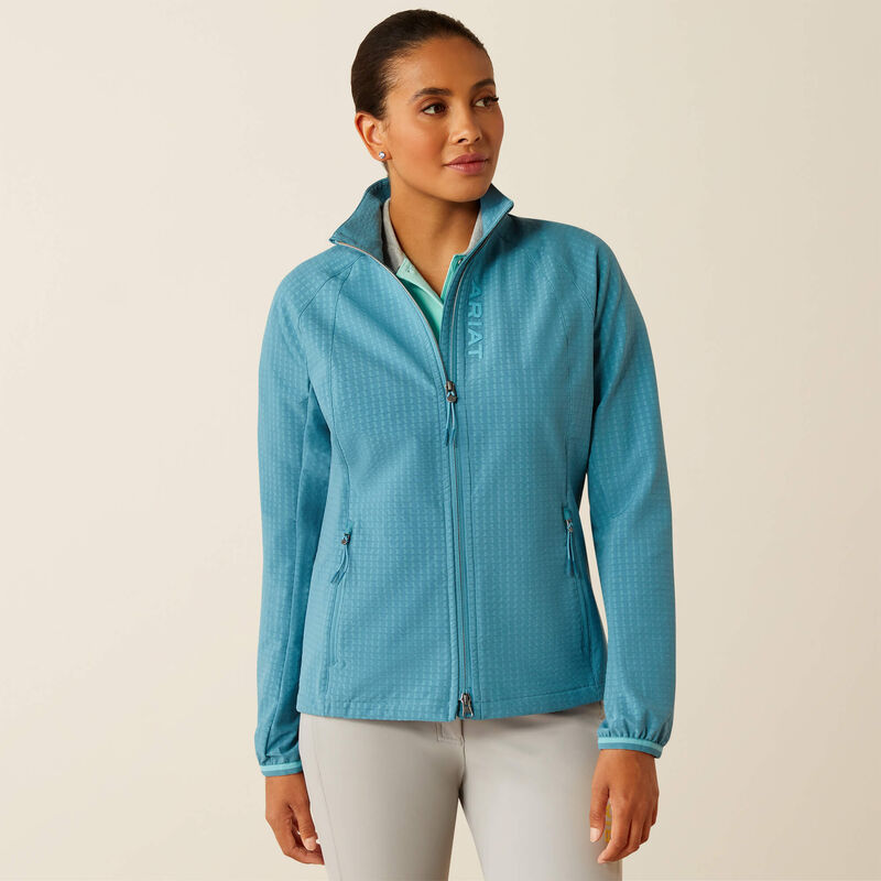 Boomerang Equestrian - Ariat Ladies Versa Jacket Storm Blue