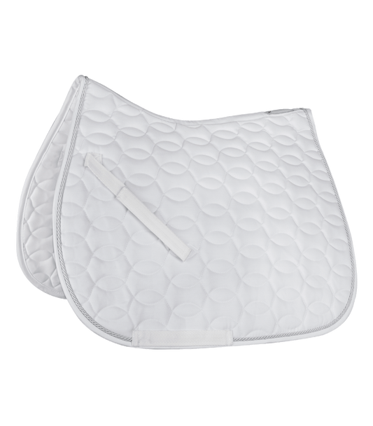 Boomerang Equestrian - Waldhausen Ancona Saddle Pad White