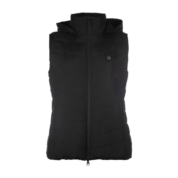 HKM Ladies Heating Vest High Temperature Black