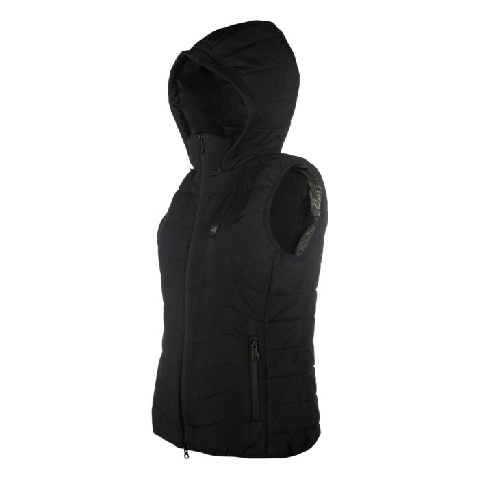 HKM Ladies Heating Vest High Temperature Black