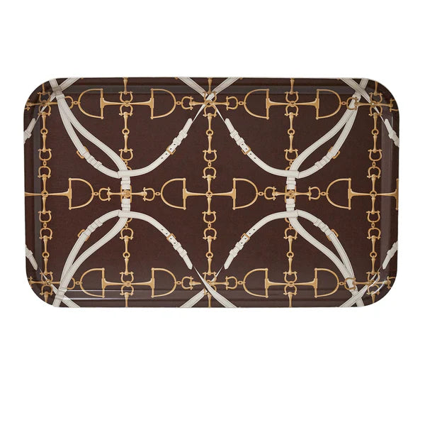 Boomerang Equestrian - Adamsbro Wooden Tray Bits Brown
