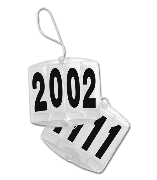 Boomerang Equestrian - Waldhausen 4 Digit Bridle Numbers White