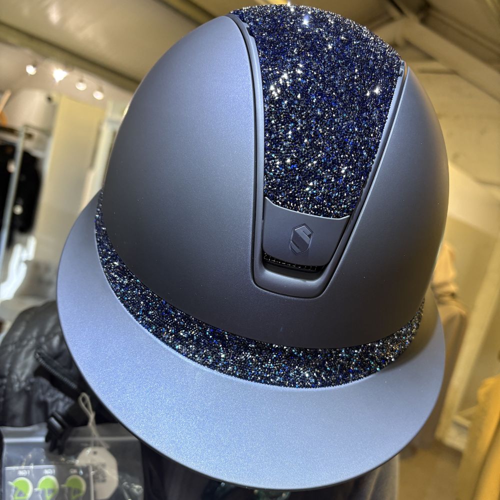 Samshield Custom | Miss 2.0 Shadowmatt Ultra Fine Rock Cosmic Nights Top & Frontal Band | Navy