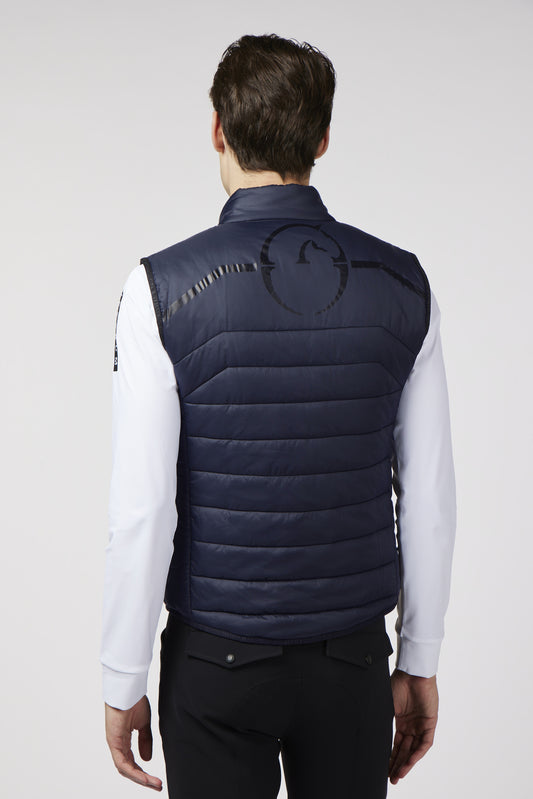 Boomerang Equestrian - Vestrum Men's Levanto Vest Blue Navy