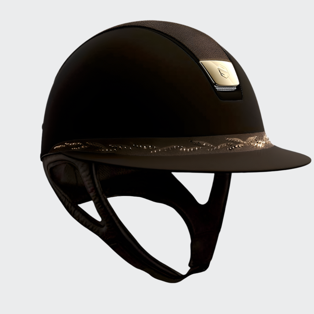 Samshield Custom | Miss 2.0 Shadowmatt | Flower Swarovski | Brown