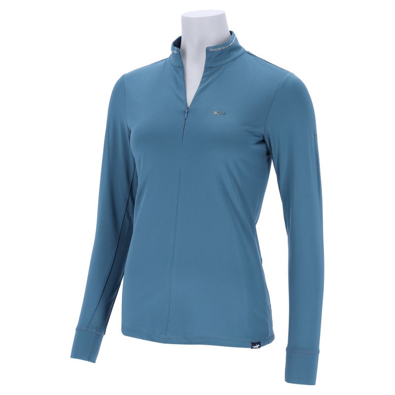 Boomerang Equestrian - Schockemohle Ladies Training Top Peppa Smaragd
