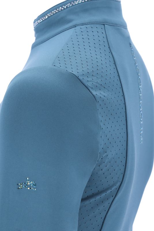 Boomerang Equestrian - Schockemohle Ladies Training Top Peppa Smaragd