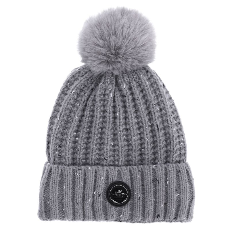 Schockemohle Ladies Melange Beanie Asphalt