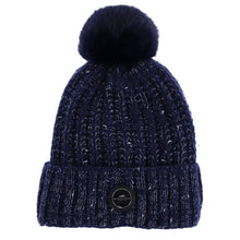  Schockemohle Ladies Melange Beanie Deep Night