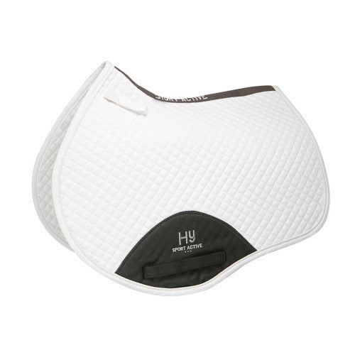Boomerang Equestrian - HY Sport Active Close Contact Saddle Pad White