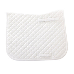 Boomerang Equestrian - HY Equestrian Dressage Saddle Pad White