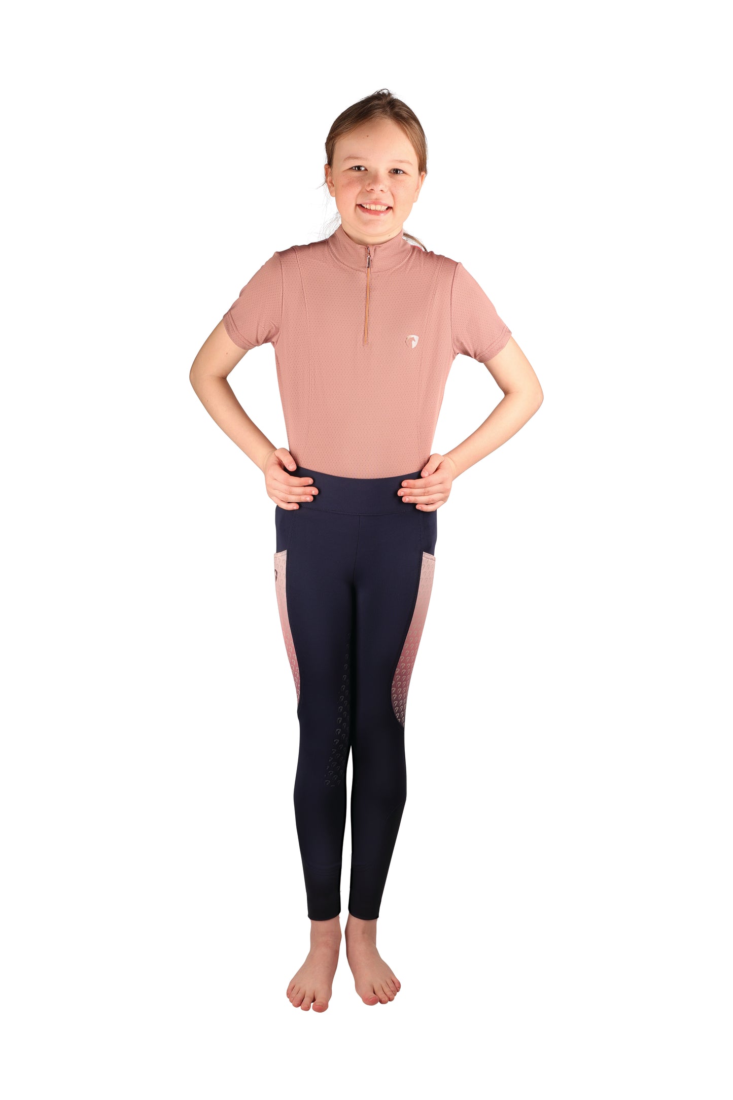 Boomerang Equestrian - HY Elevate Mize Sport Shirt Rose