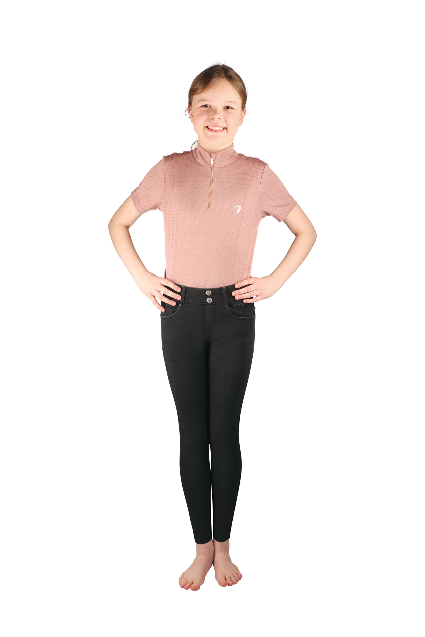 Boomerang Equestrian - HY Elevate Mize Sport Shirt Rose