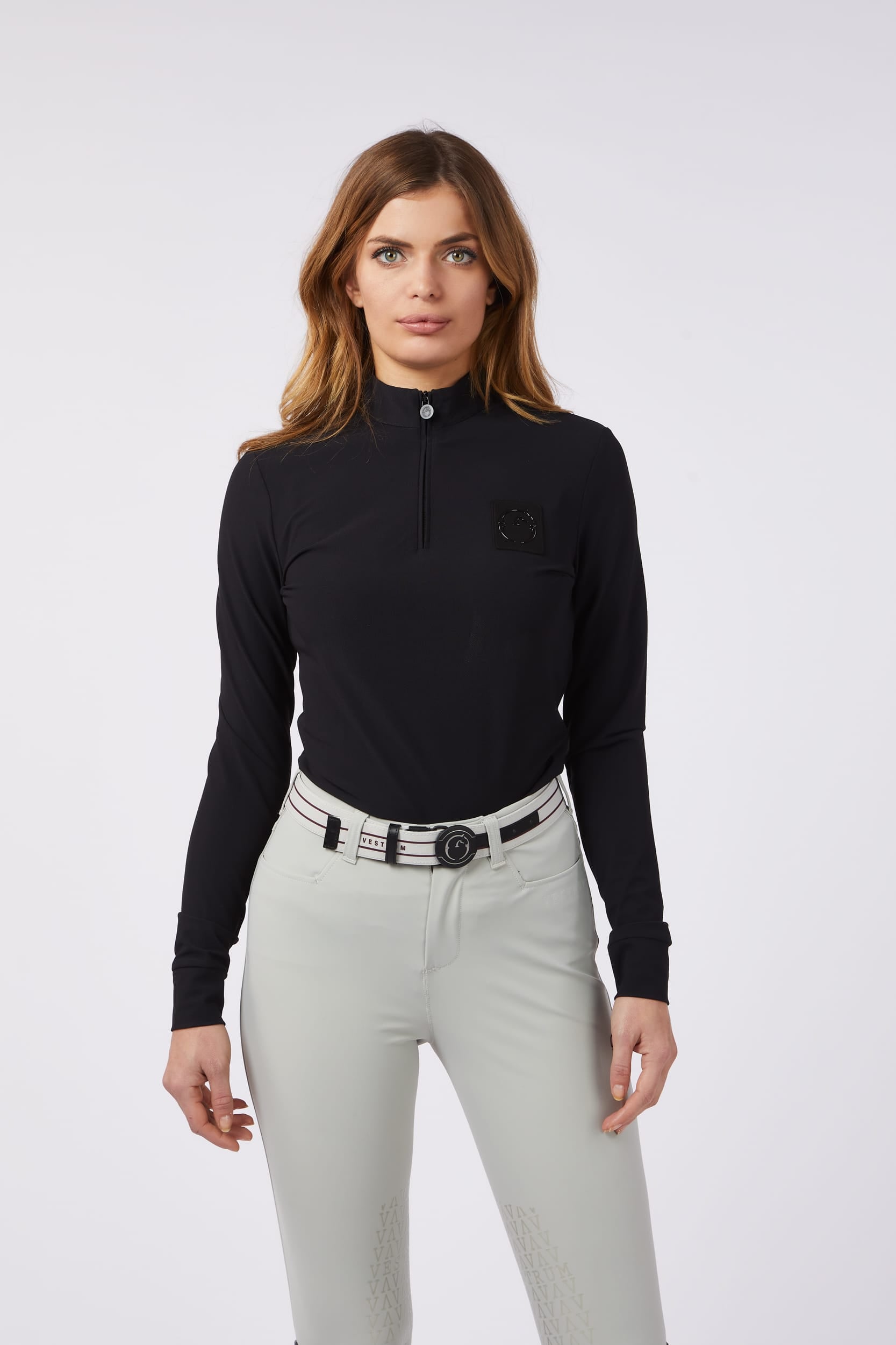 Boomerang Equestrian - Vestrum Ladies Biarritz Training Top Navy