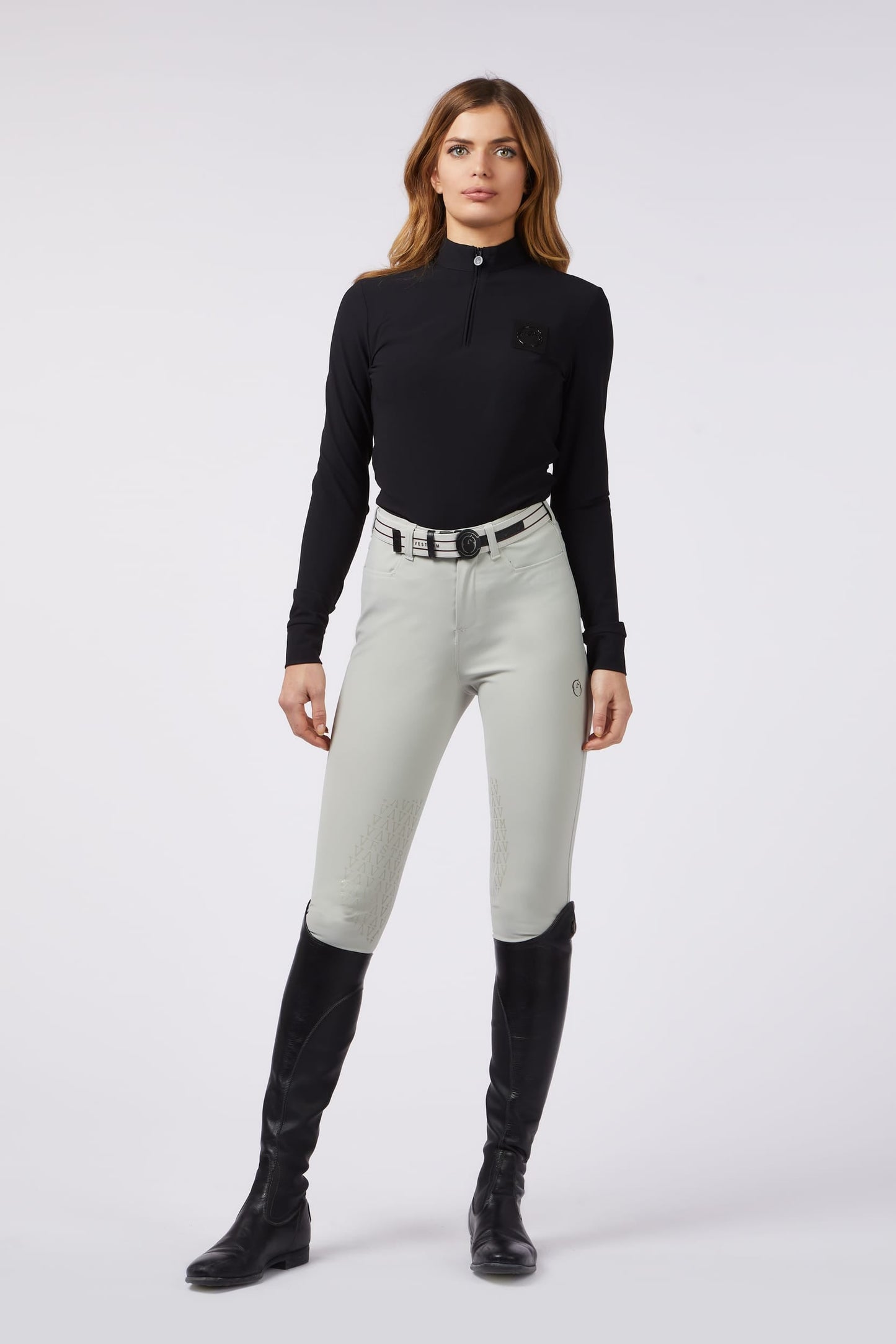 Boomerang Equestrian - Vestrum Ladies Biarritz Training Top Navy