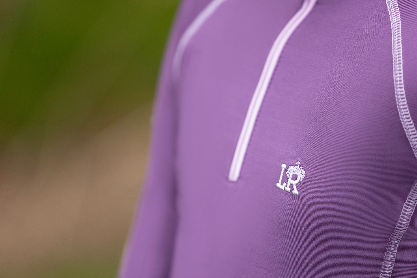 Boomerang Equestrian - Giddy Up Gymkhana Baselayer purple