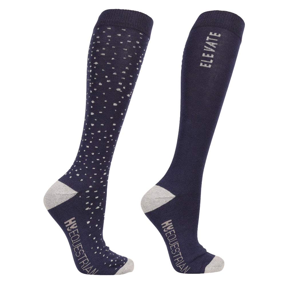 Boomerang Equestrian - HY Elevate Allure Mizs Socks 2pac