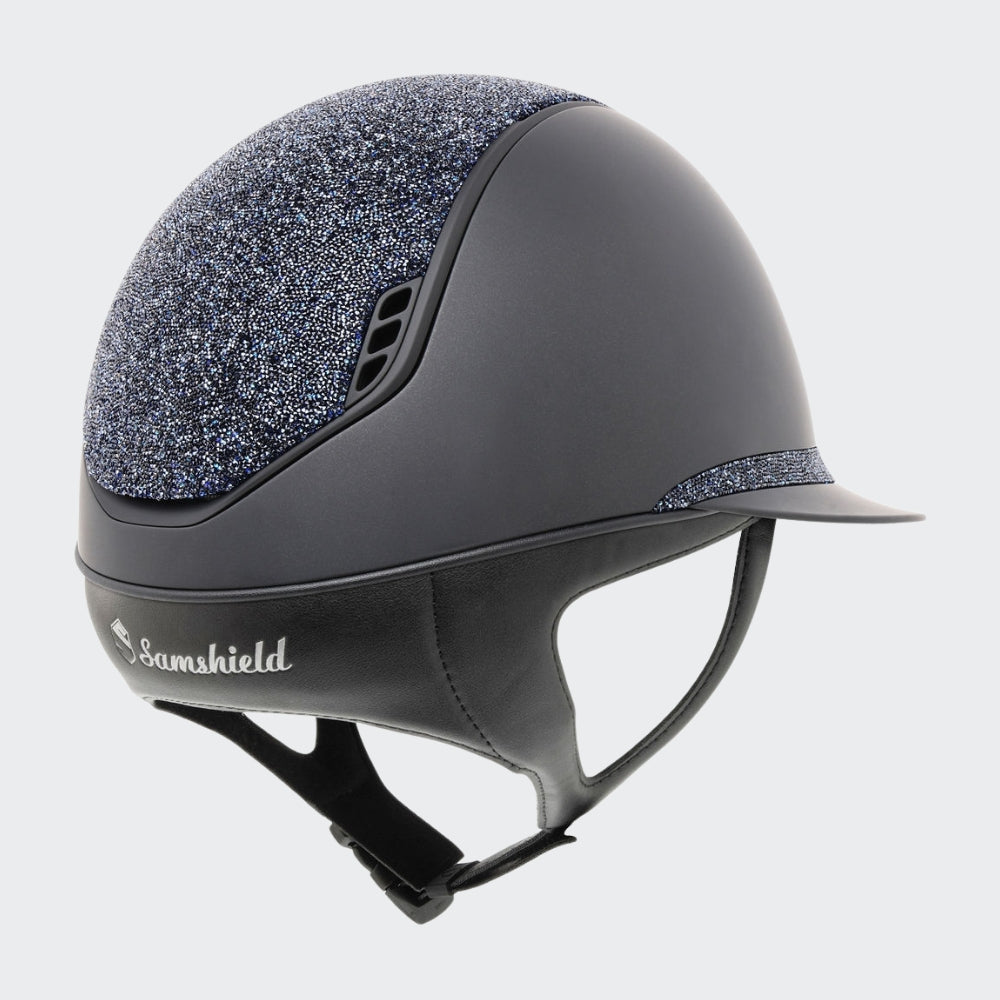 Samshield Custom | Miss 2.0 Shadowmatt Ultra Fine Rock Cosmic Nights Top & Frontal Band | Navy
