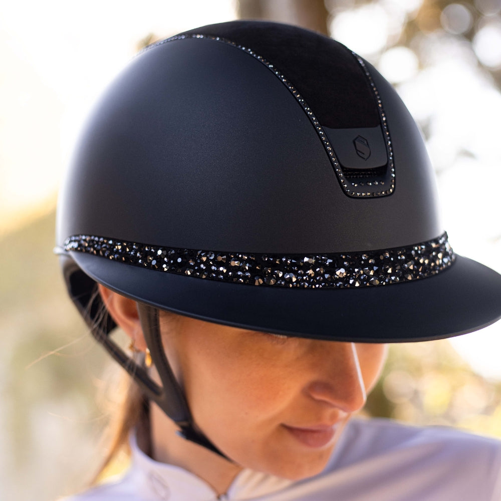 Samshield Custom | Miss 2.0 Shadowmatt Glacier Frontal Band Option | Black