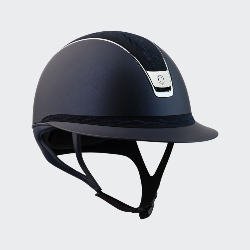 Samshield Custom | Miss 2.0 Shadowmatt Flower Embroidery | Navy