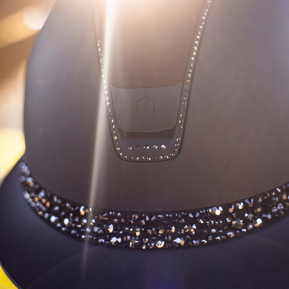 Samshield Custom | Miss 2.0 Shadowmatt Glacier Frontal Band Option | Black