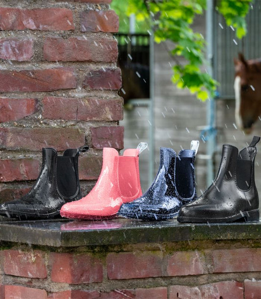 Boomerang Equestrian - Waldhausen Star Jodhpur Boots Sparkle Pink Rose