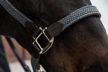  Kentucky Plaited Nylon Halter Grey