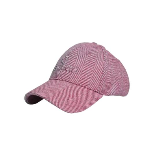 Boomerang Equestrian - Kentucky Baseball Cap Wool Light Pink