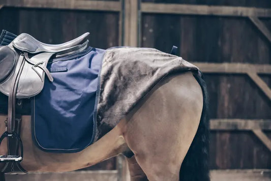 Boomerang Equestrian - Kentucky Waterproof Quarter Rug 160 g Navy