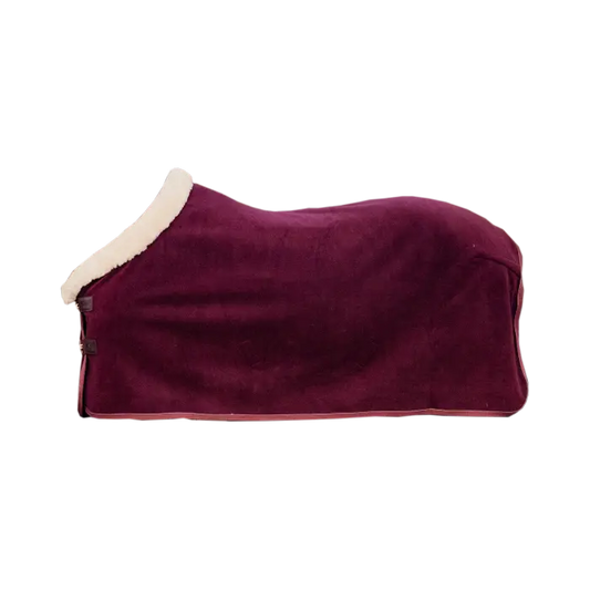 Boomerang Equestrian - Kentucky Fleece Show Rug Heavy Bordeaux