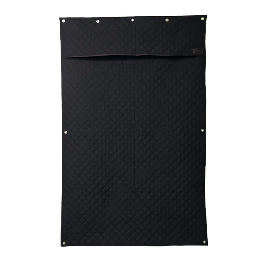 Boomerang Equestrian - Kentucky Stable Curtain Black