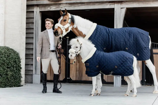 Boomerang Equestrian - Kentucky Show Rug Tiny 160g Navy