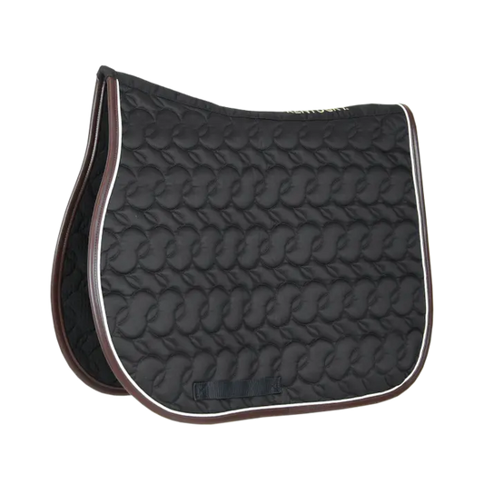 Boomerang Equestrian - Kentucky Saddle Pad Black/White/Brown No Logo