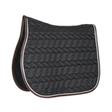  Kentucky Saddle Pad Black/White/Brown No Logo