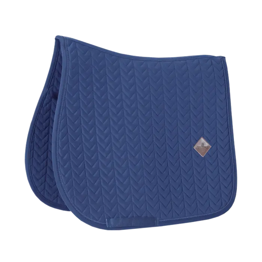 Boomerang Equestrian - Kentucky Saddle Pad Fishbone Showjumping Navy