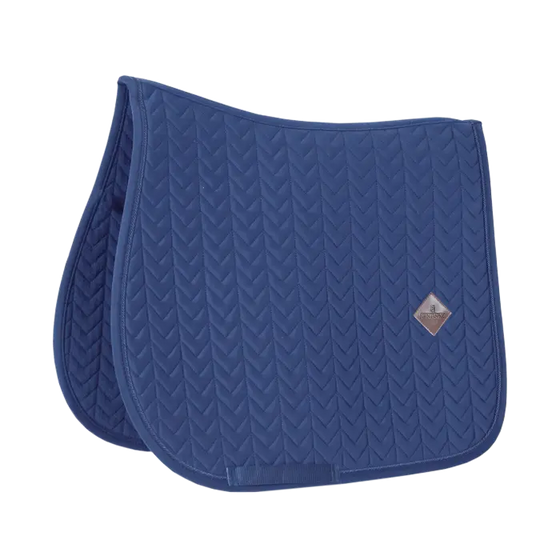 Kentucky Saddle Pad Fishbone Showjumping Navy