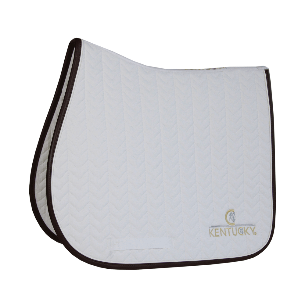Saddle Pad Leather Fishbone Jumping | Kentucky Horsewear | Luxury — Image 7