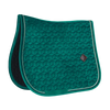 Kentucky Saddle Pad Velvet Jumping Dark Green