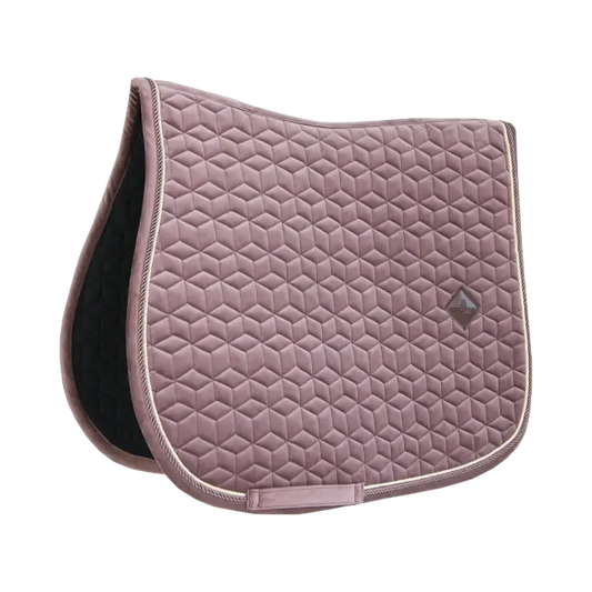 Boomerang Equestrian - Kentucky Saddle Pad Velvet Jumping Light Purple