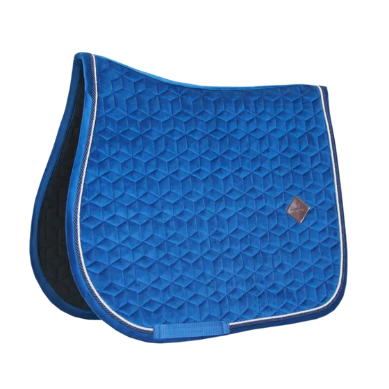 Kentucky Saddle Pad Basic Velvet Navy