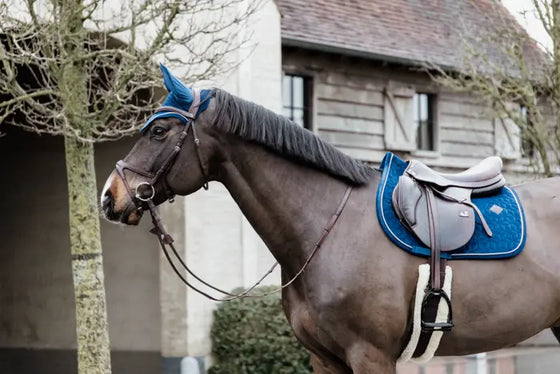 Kentucky Saddle Pad Basic Velvet Navy