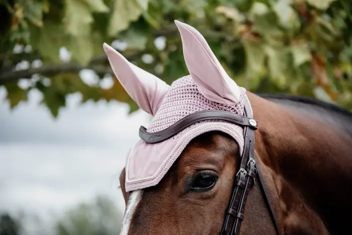 Boomerang Equestrian - Kentucky Fly Veil Wellington Old Rose
