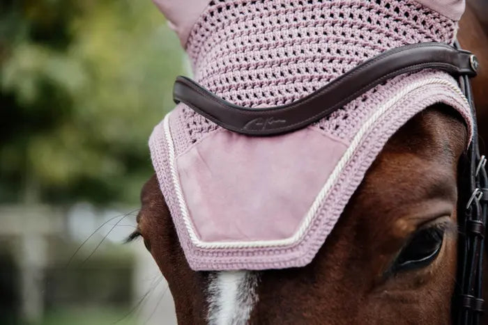 Boomerang Equestrian - Kentucky Fly Veil Wellington Old Rose