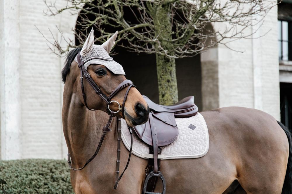 Fly Veil Wellington Basic Velvet | Kentucky Horsewear | Colourful — Image 9