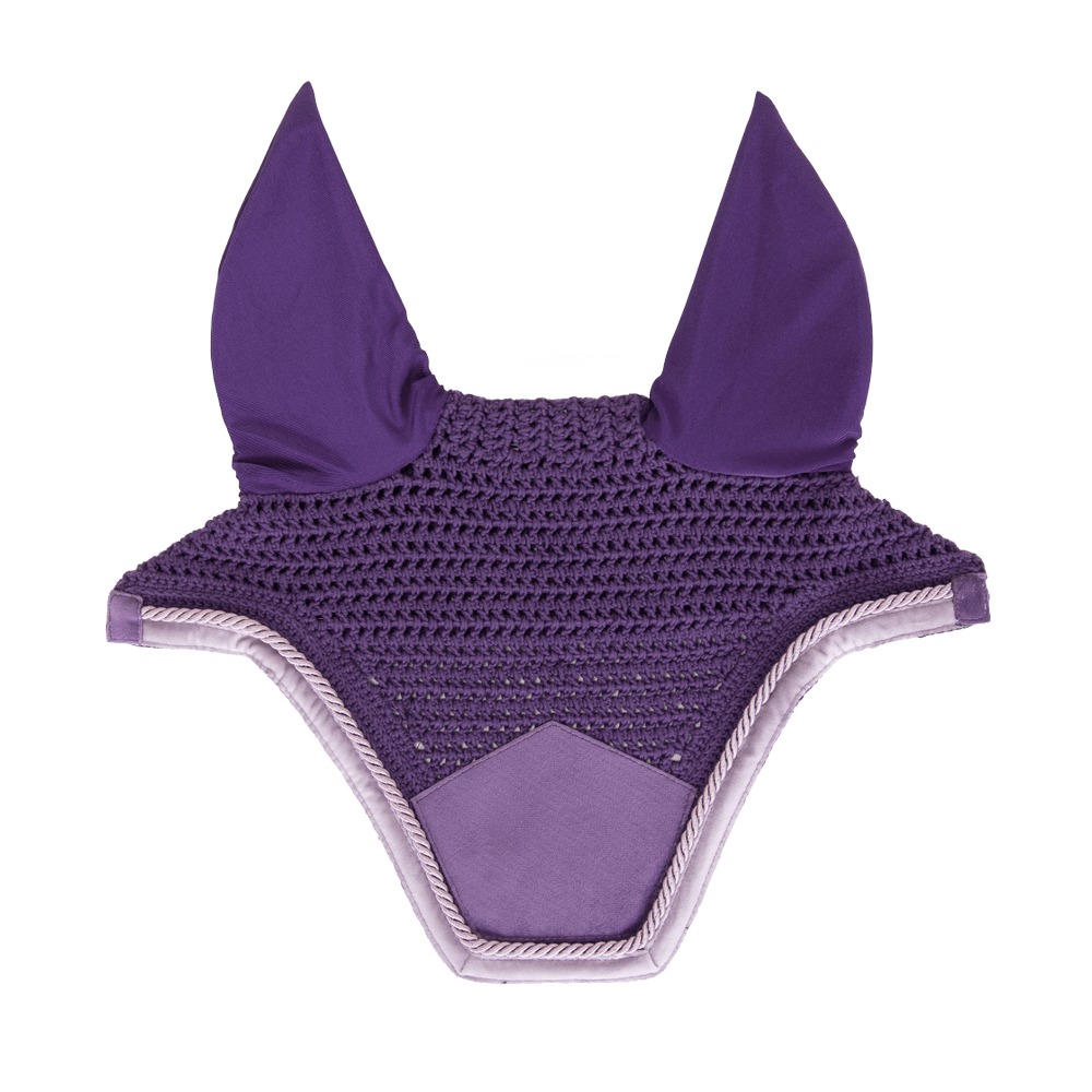 Fly Veil Wellington Velvet Contrast | Kentucky Horsewear | luxuriousvelvet
