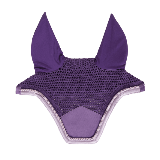 Fly Veil Wellington Velvet Contrast | Kentucky Horsewear | luxuriousvelvet