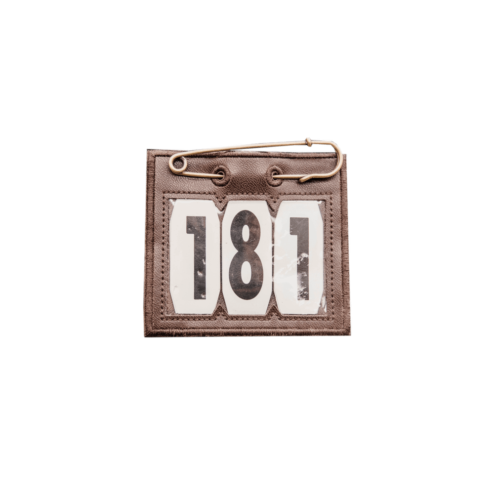 Head Number PVC Safety Pin | Kentucky Horsewear | Elegant — Image 3