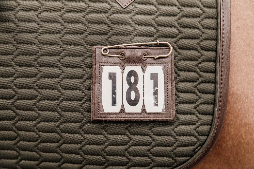 Head Number PVC Safety Pin | Kentucky Horsewear | Elegant — Image 4